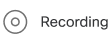 Start and stop recording icon